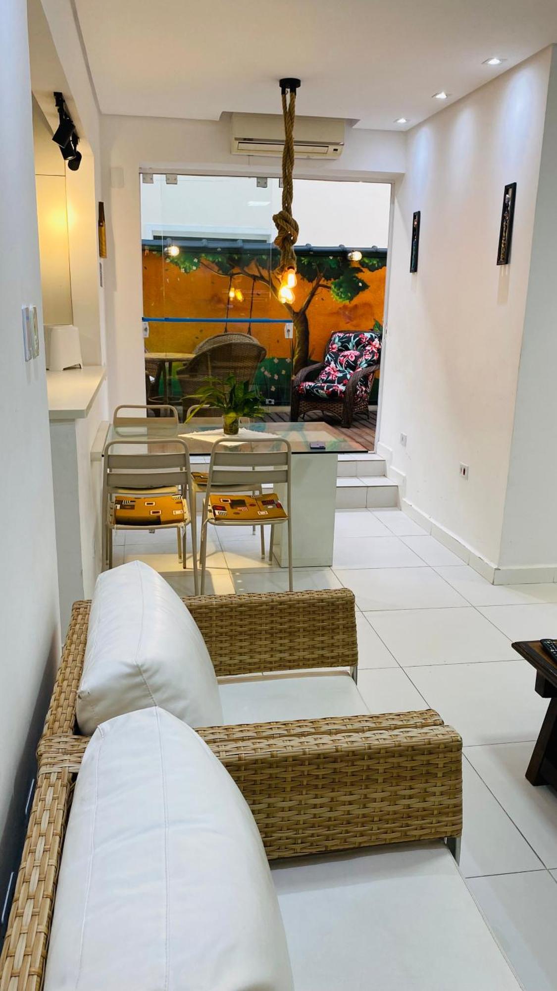 Com Varanda Gourmet Na Da Enseada Apartment *